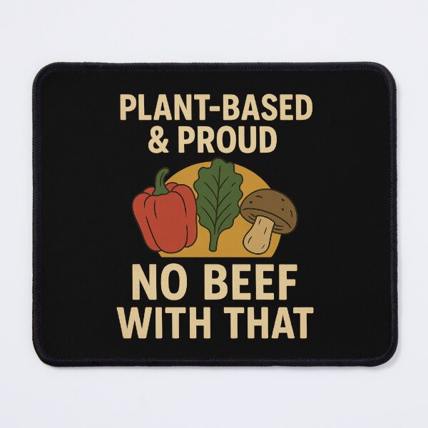 Item preview, Plant- based and proud. No beef with that designed and sold by Nikki Krishna.