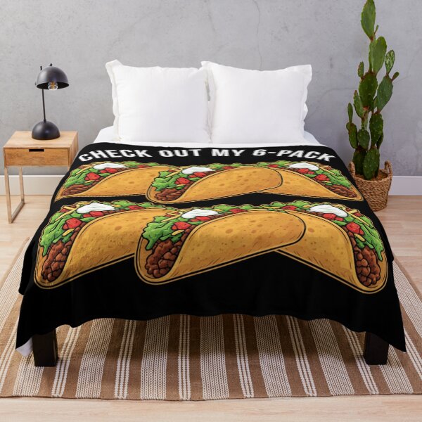 Item preview, 6 Pack Taco Shirt – Funny Fitness Gym Tee for Taco Lovers designed and sold by Alexis Art Collection.