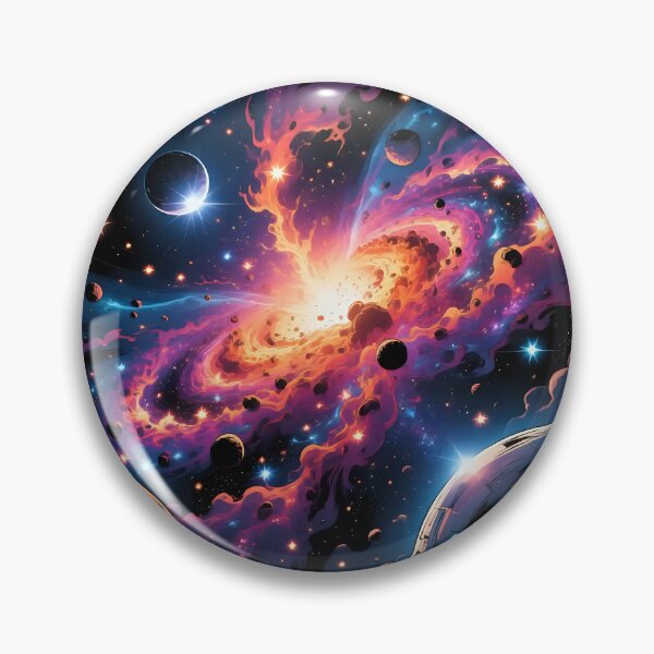 Aperçu de l'œuvre Représentation artistique d'une galaxie créée et vendue par Nomad-Maynard.