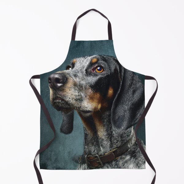Item preview, Blue Ticked Coonhound On Blue designed and sold by Elisabeth Lucas.