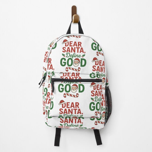 Item preview, Dear Santa, Define “Good” – Funny Christmas Quote Illustration designed and sold by Arte Cartoon From TagTeam Group.