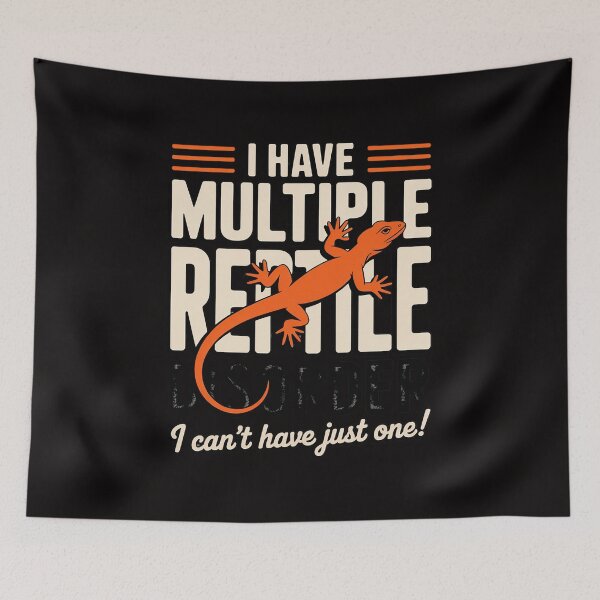 Item preview, I Have Multiple Reptile Disorder - Bearded Dragon Reptile designed and sold by AnimeManga2D.