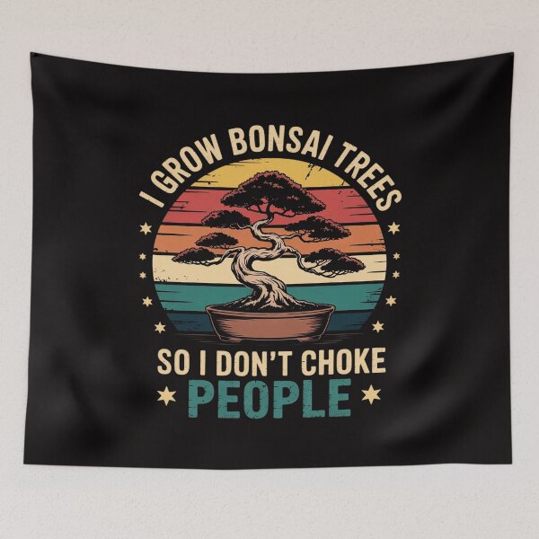 Item preview, I Grow Bonsai Trees So I Don't Choke People designed and sold by AnimeManga2D.