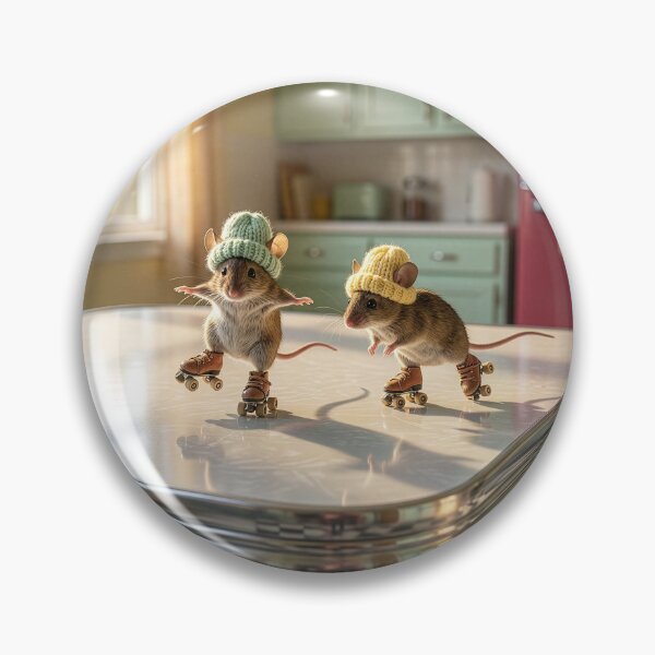 Item preview, Mice Roller Skating on a Kitchen Table II designed and sold by Tridentulus.
