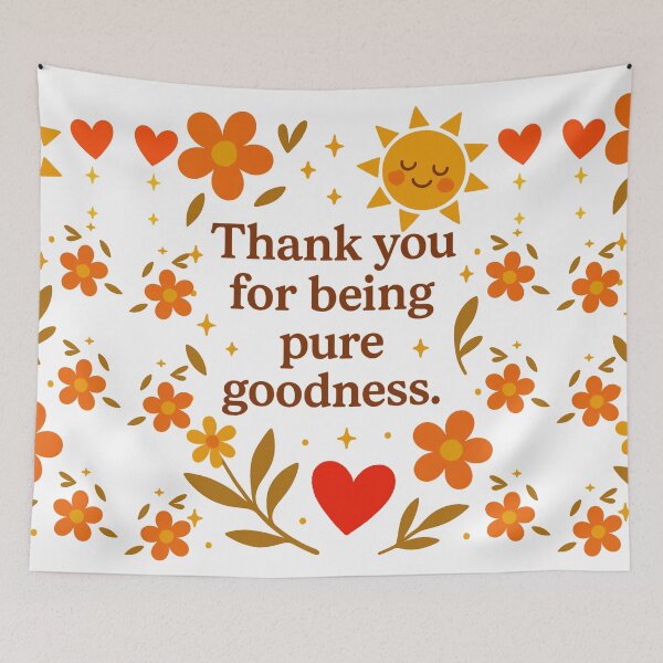 Item preview, Thank You for Being Pure Goodness – Autumn Fall Illustration designed and sold by Arte Cartoon From TagTeam Group.