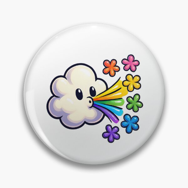 Item preview, Cute Rainbow with Smiling Clouds designed and sold by Blaple.