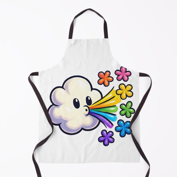 Item preview, Cute Rainbow with Smiling Clouds designed and sold by Blaple.