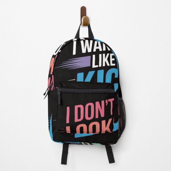 Item preview, I Don't Want To Look Skinny Workout Kick Your Gym Butt designed and sold by AnimeManga2D.