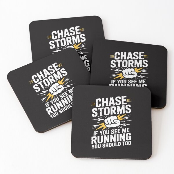 Item preview, I Chase Storms - Tornado Chaser Hurricane Hunter Meteorology designed and sold by AnimeManga2D.