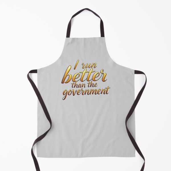 Item preview, I Run Better Than The Government - Funny Political Sarcasm designed and sold by SholoStudio.