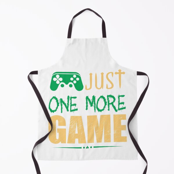 Item preview, Just One More Game – Funny Gamer Typography T-Shirt Design designed and sold by DesignsDrip.