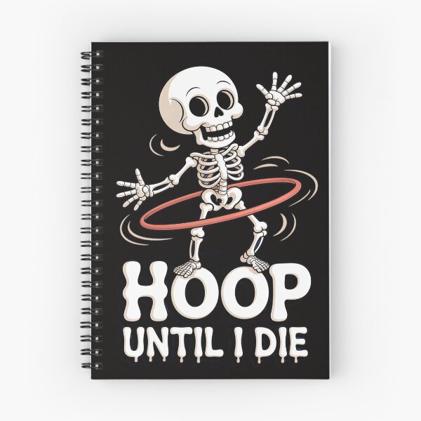 Item preview, Hula Hooping Hoop Dancing Skeleton Dance designed and sold by AnimeManga2D.