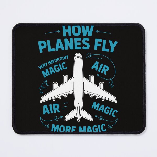 Item preview, How Planes Fly Aviation Engineer Pilot Airplane designed and sold by AnimeManga2D.