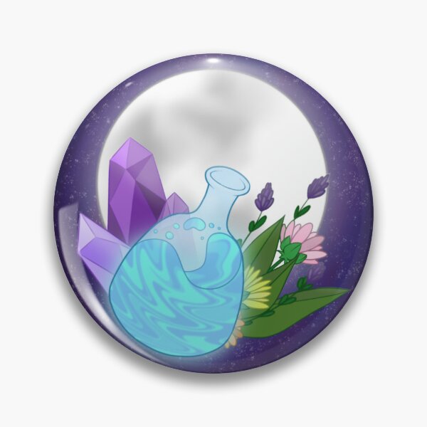 Item preview, Potion, Herbs, Crystals and Moon designed and sold by AshK137.
