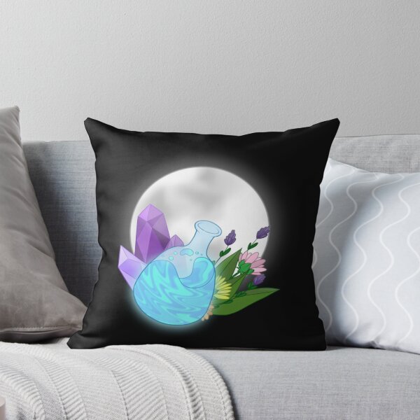 Item preview, Potion, Herbs, Crystals and Moon designed and sold by AshK137.