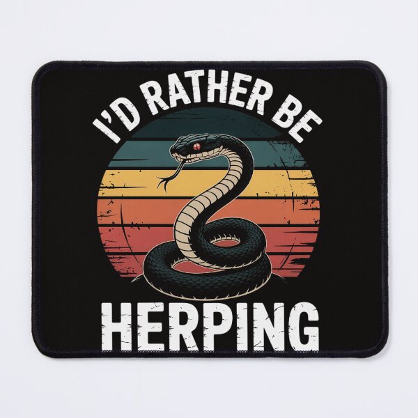 Item preview, Herpetology And Herping Gift I'd Rather Be Herping designed and sold by AnimeManga2D.