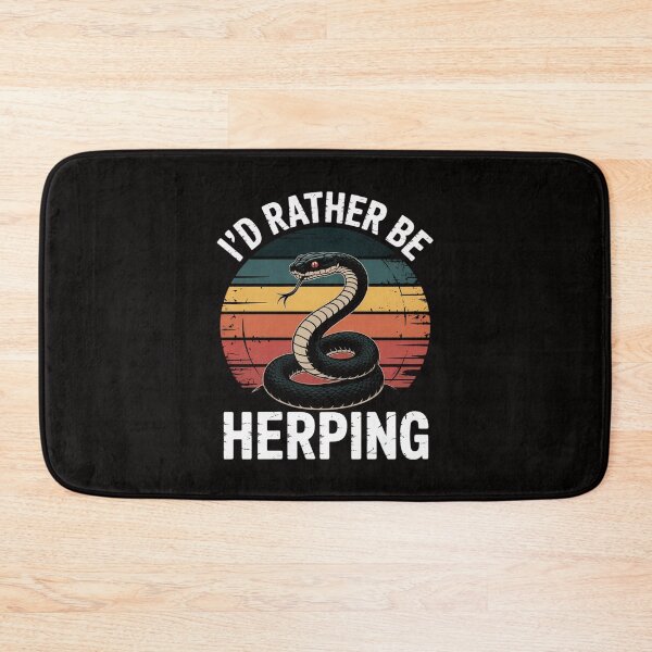 Item preview, Herpetology And Herping Gift I'd Rather Be Herping designed and sold by AnimeManga2D.