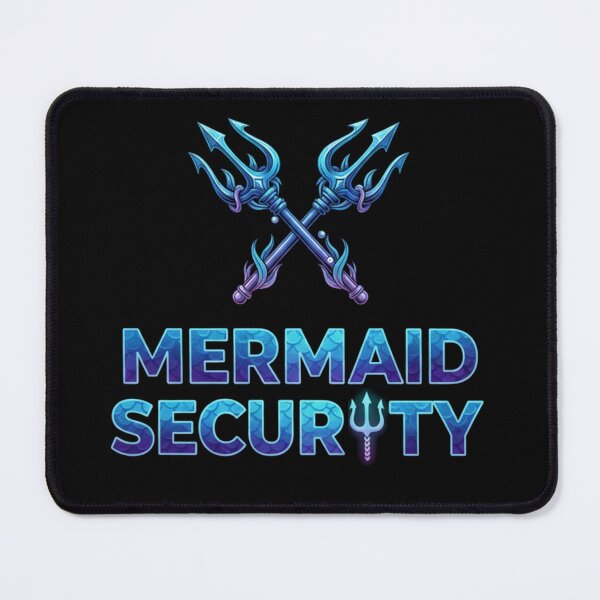 Item preview, Merman Mermaid Security – Funny Ocean Fantasy Guard designed and sold by Alexis Art Collection.