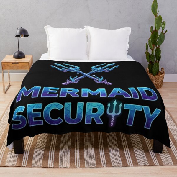 Item preview, Merman Mermaid Security – Funny Ocean Fantasy Guard designed and sold by Alexis Art Collection.