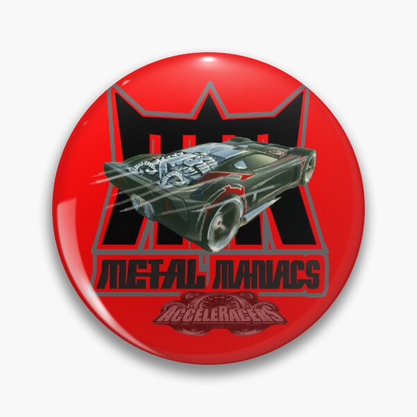 Item preview, Acceleracers Metal Maniacs Spine Buster Logo designed and sold by TekuDreams.