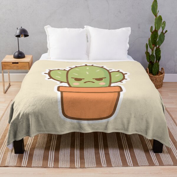 Item preview, Kawaii Grumpy Cactus designed and sold by Serge-Design.