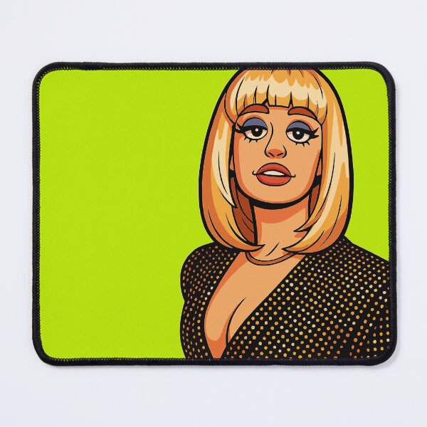 Item preview, Raffaella Carrà: Iconic Italian Pop Cartoon – Raffaella‑Inspired Character designed and sold by Arte Cartoon From TagTeam Group.