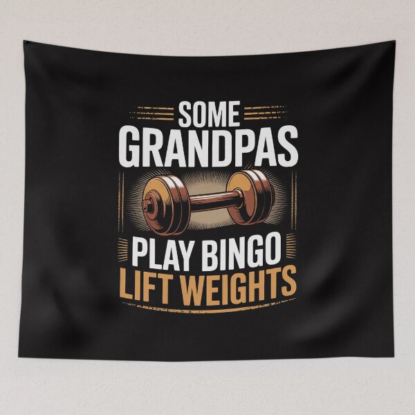 Item preview, Grandpa Lift Weights Bodybuilding Grandfather Weightlifting designed and sold by tlallimicrichi.