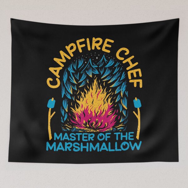 Item preview, Campfire Chef Master Of The Marshmallow Hiking designed and sold by charitashmoqs.