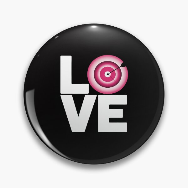 Item preview, Girls Pink Archery LOVE Bow and Arrow Target Bullseye designed and sold by tlallimicrichi.