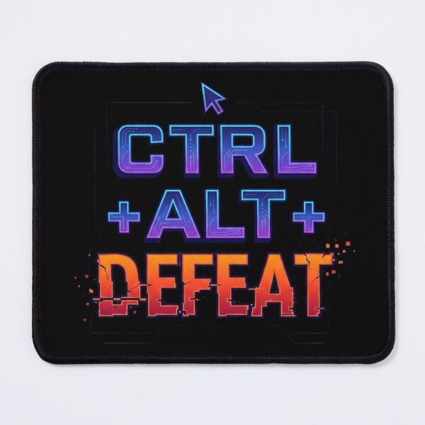 Item preview, Ctrl Alt Defeat Gamer Glitch designed and sold by MJO80.