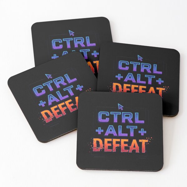 Item preview, Ctrl Alt Defeat Gamer Glitch designed and sold by MJO80.