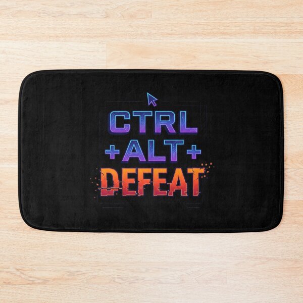 Item preview, Ctrl Alt Defeat Gamer Glitch designed and sold by MJO80.