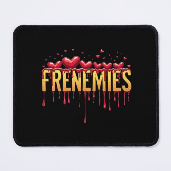 Item preview, FRENEMIES Dripping Hearts Design Funny Friendship Quote Sarcastic Humor Gift designed and sold by LUCKYHAPPYFINDS.