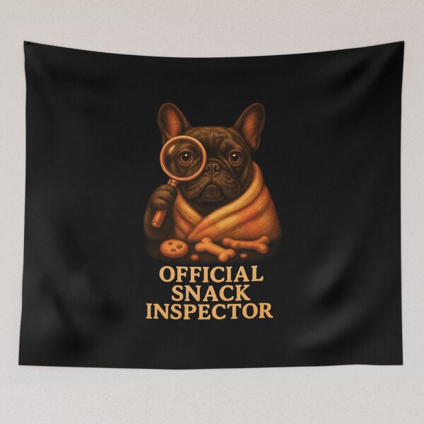 Item preview, Official Snack Inspector Funny Dog designed and sold by Morna123.