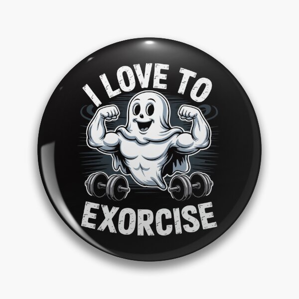 Item preview, Ghost Gym Workout Bodybuilding Humor Spooky Halloween designed and sold by tlallimicrichi.