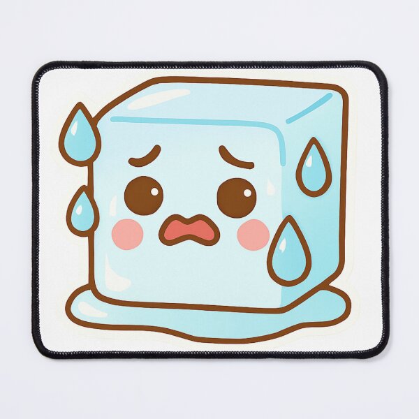 Item preview, Kawaii Melting Ice Cube designed and sold by Serge-Design.
