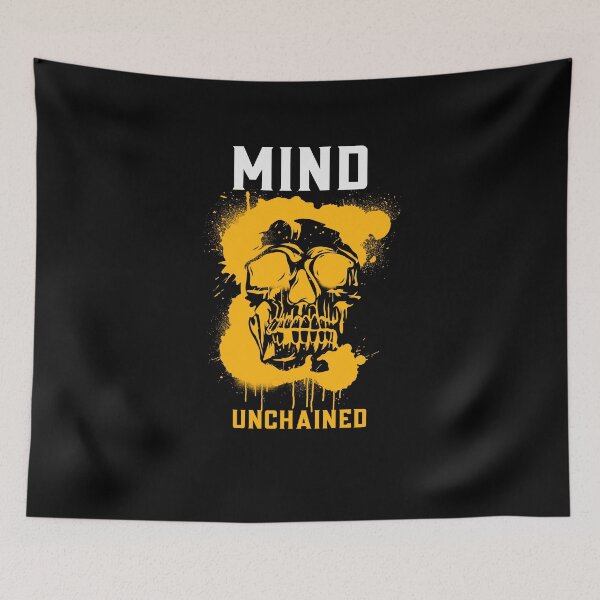 Item preview, Mind Unchained Skull Grunge Design designed and sold by Pathfinders Co..