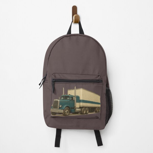 Item preview, Vintage American Semi-Truck. designed and sold by © Zenscape Studio 2025.