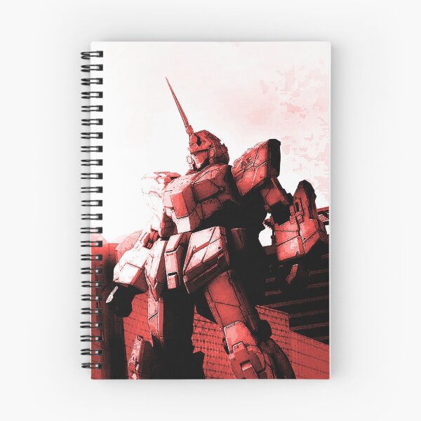 Item preview, unicorn Gundam art Digital Artwork red frame designed and sold by sabartgunpla.