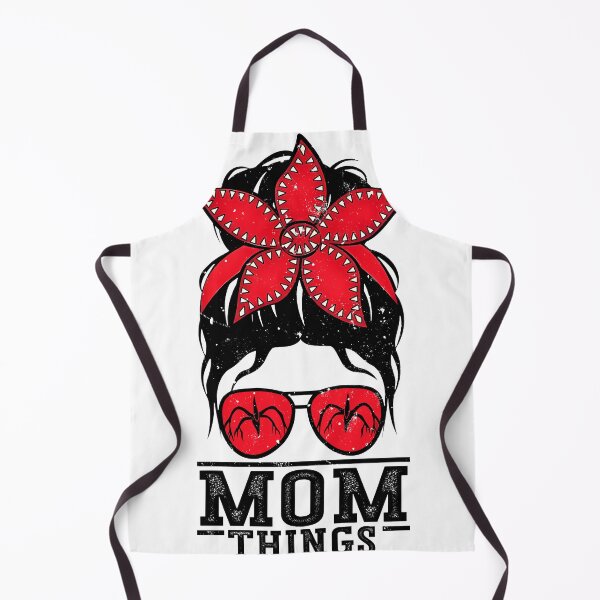 Item preview, Mom Things Messy Bun Demogorgon Retro 80s designed and sold by DianneShelton.
