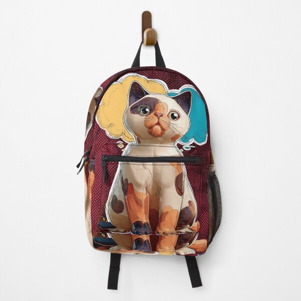 Item preview, Cute Comic Kitten with Speech Bubble Illustration designed and sold by Grafititee.