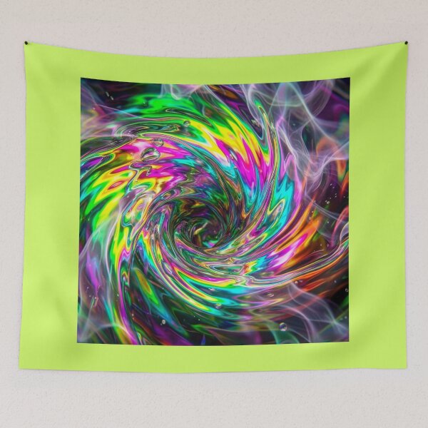 Item preview, Neon Whirlpool designed and sold by Tridentulus.