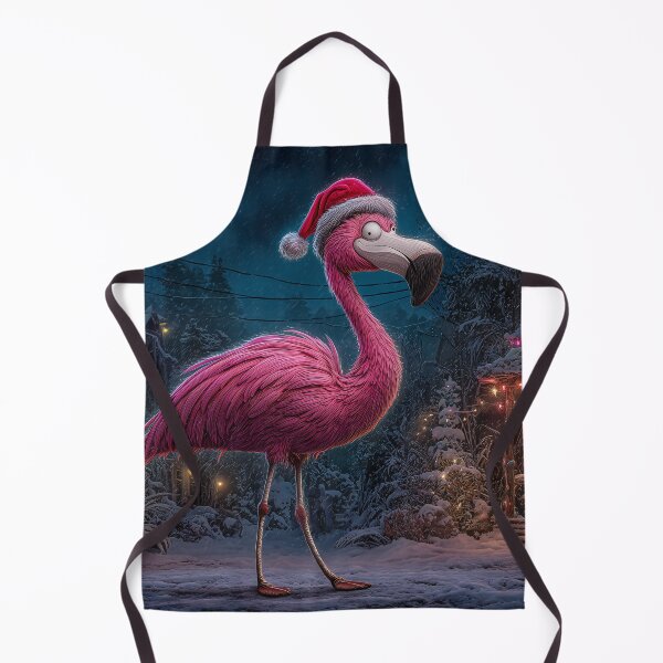 Item preview, Christmas Flamingo designed and sold by PaigeCompositor.