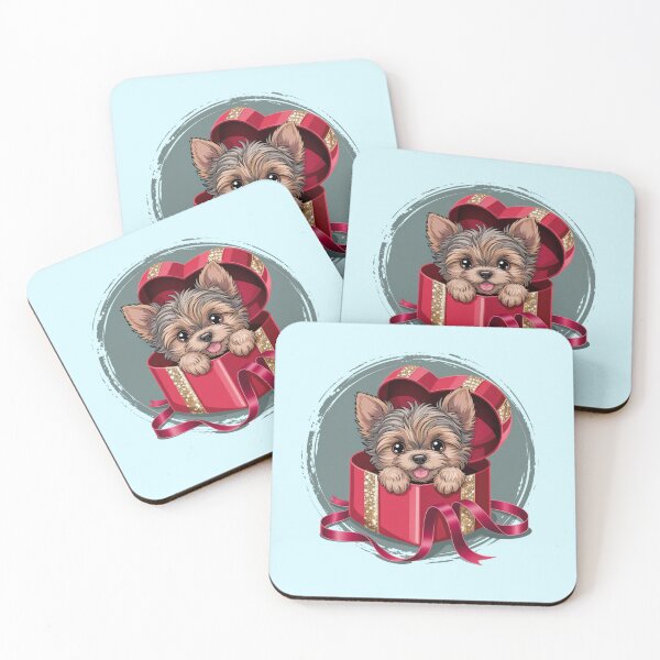 Item preview, Yorkshire Terrier Valentine Romantic Dog Lover designed and sold by Nzgiftsandmore.