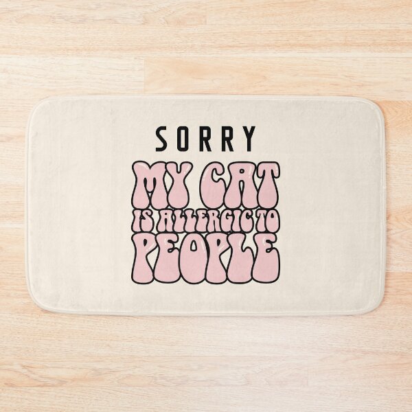 Item preview, Sorry My Cat Is Allergic To People - Funny Introvert Cat Lover designed and sold by JavaGraph.