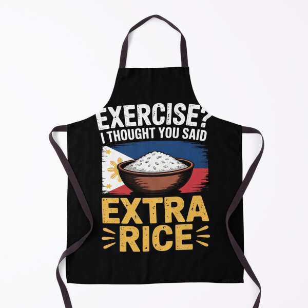 Item preview, Exercise I Thought You Said Extra Rice Philippines designed and sold by duolastgend.