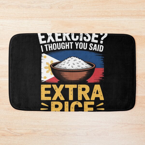 Item preview, Exercise I Thought You Said Extra Rice Philippines designed and sold by duolastgend.
