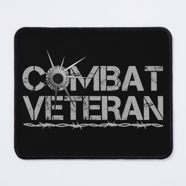 Item preview, Combat Veteran T-Shirt - Proud Military Vet Patriotic Tee designed and sold by BadgerCallUSA.