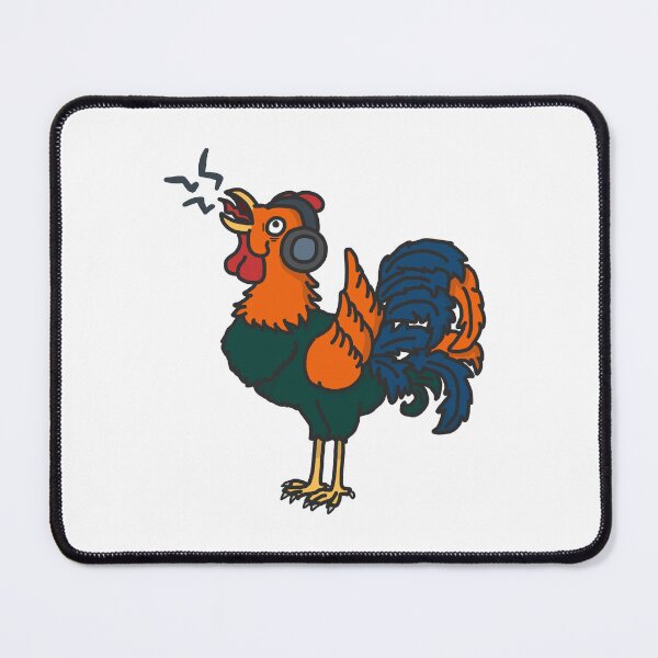 Item preview, "No Earplugs Needed" Rooster Trivia Cartoon designed and sold by PeanutCandy.