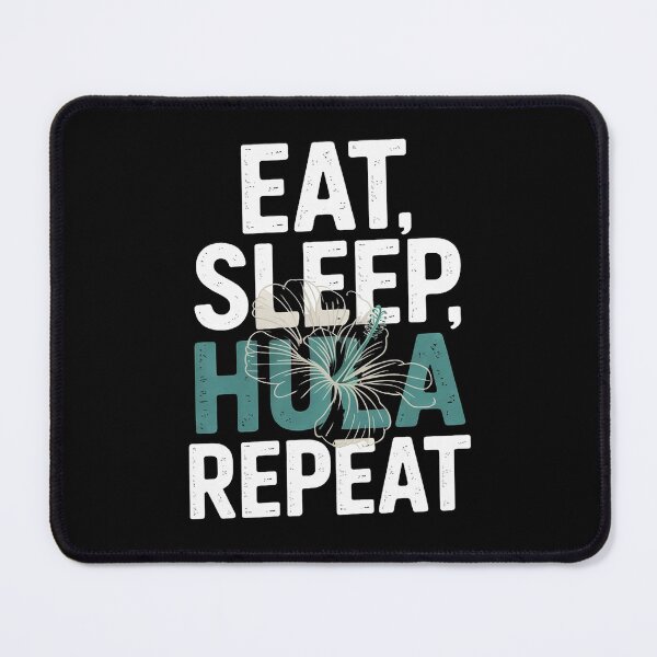 Item preview, Eat Sleep Hula Repeat Hoop Dancer Gift designed and sold by duolastgend.
